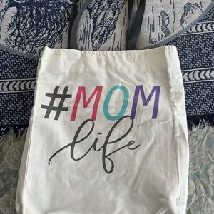 #MOM Life Canvas Tote Bag